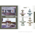 2015 Custom Designs garden marble water fountain